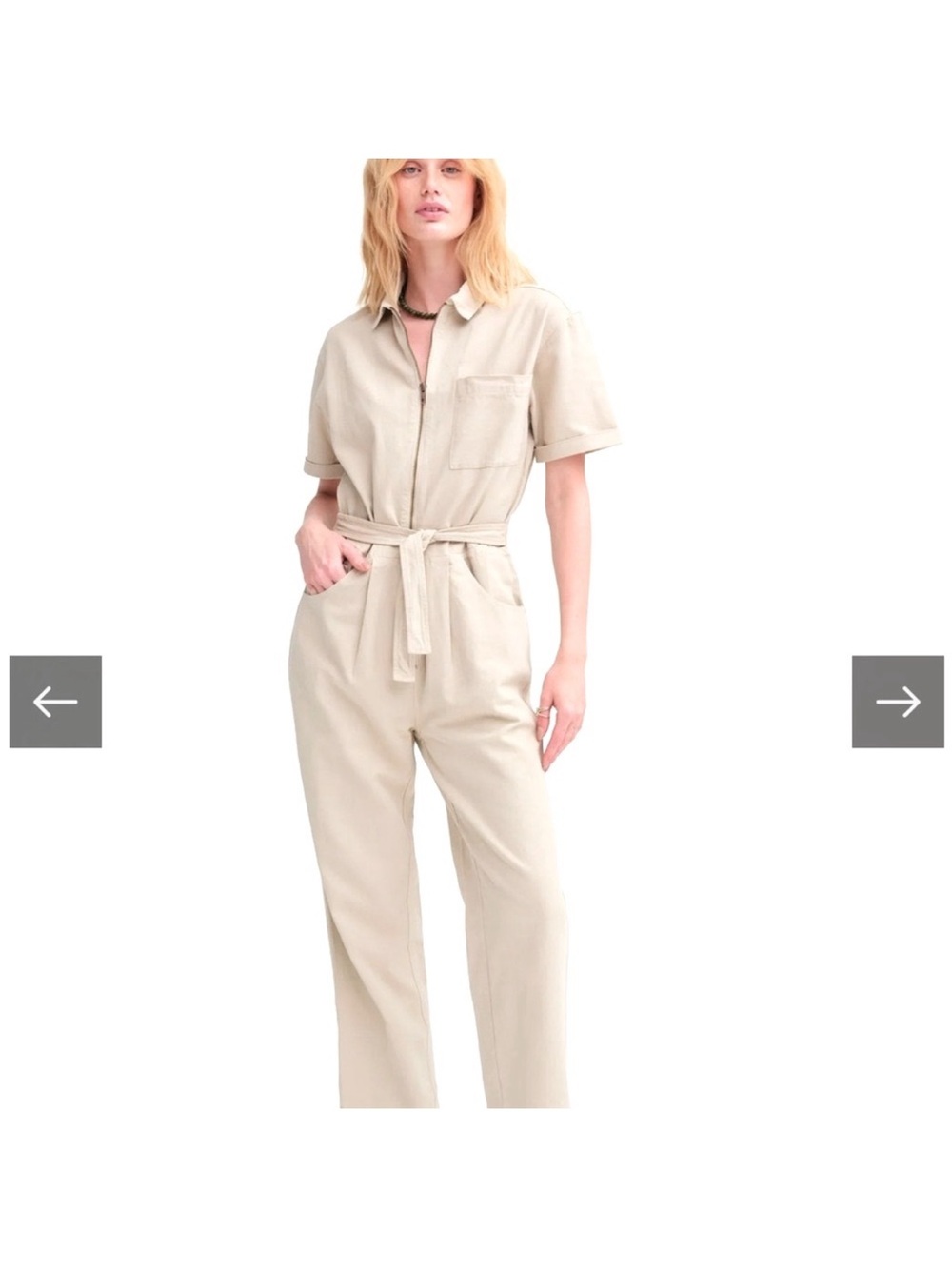 MATE the Label organic cotton Canvas Jumpsuit
